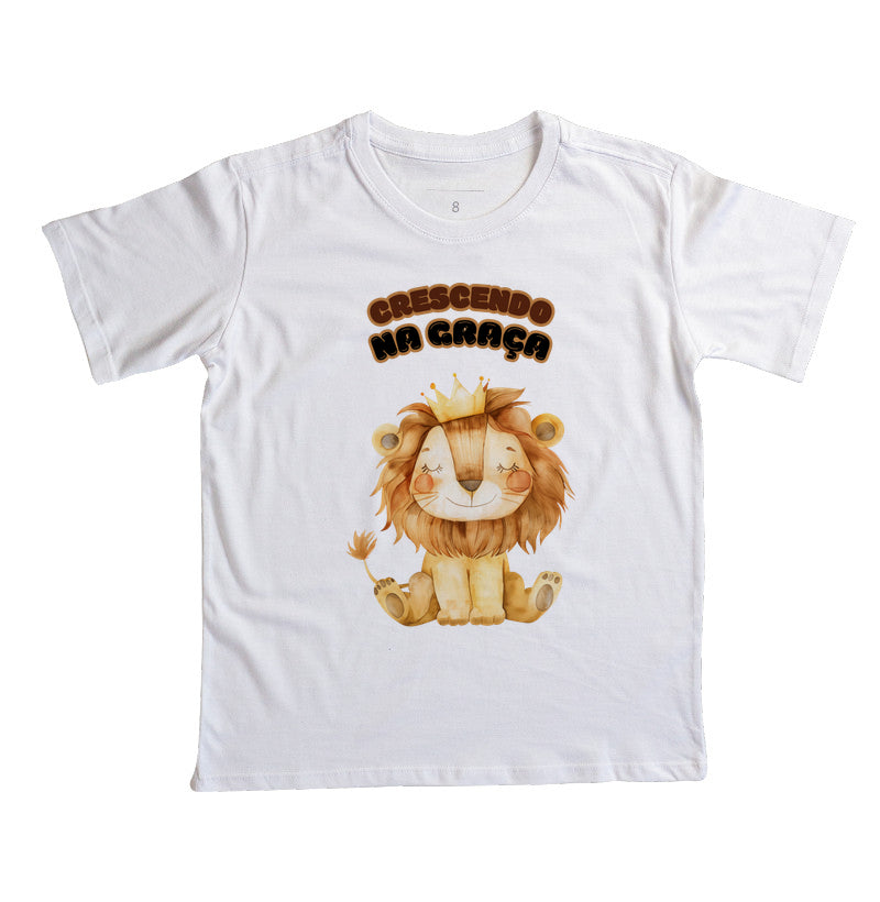 Camiseta infantil Crescendo na Graça