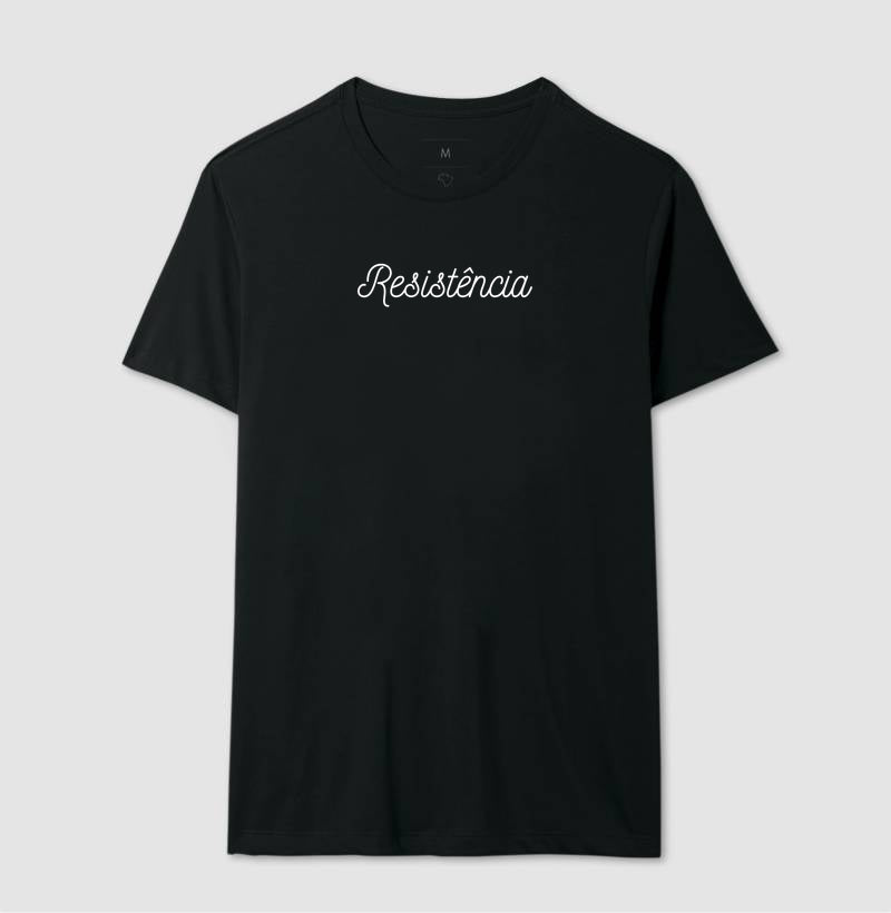 Camiseta masculina Resistência