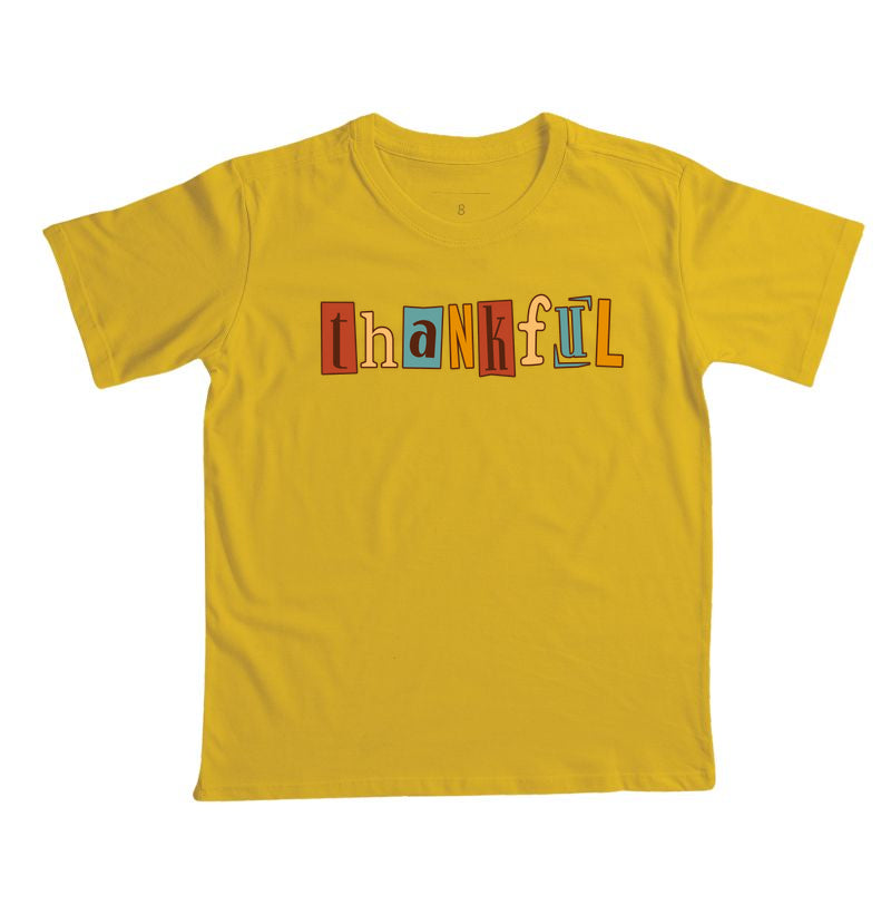 Camiseta infantil Gratidão