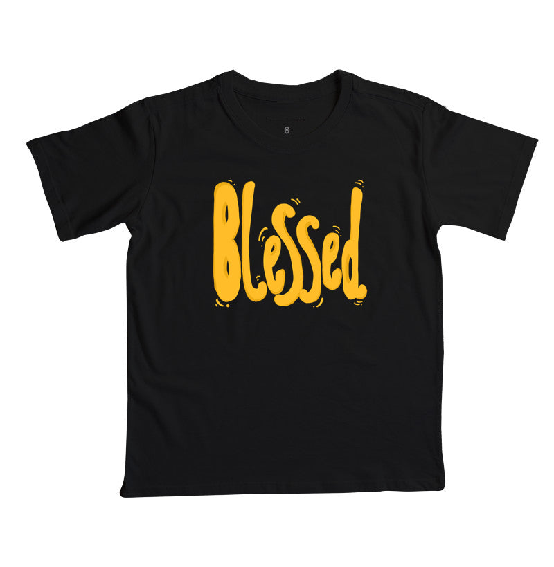 Camiseta infantil Blessed