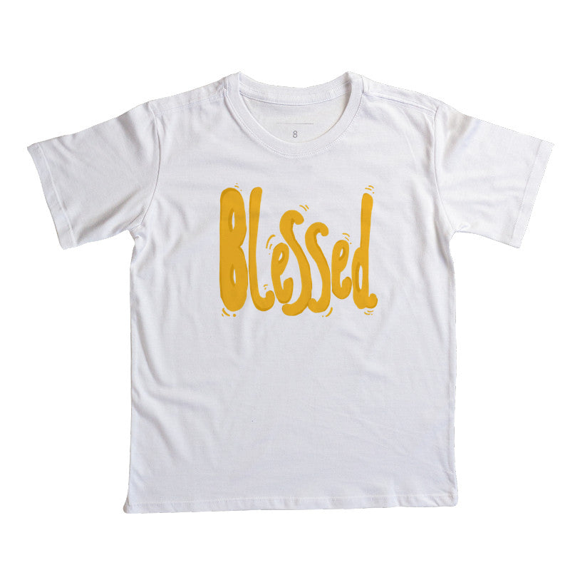 Camiseta infantil Blessed