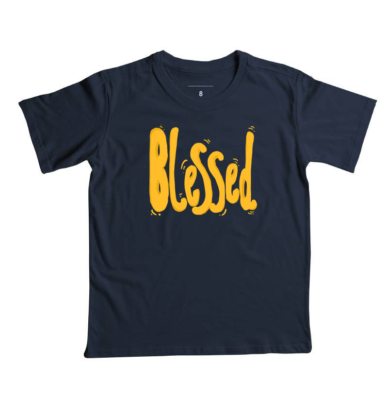 Camiseta infantil Blessed