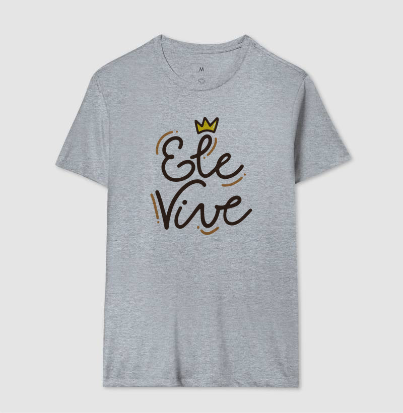 Camiseta Ele vive
