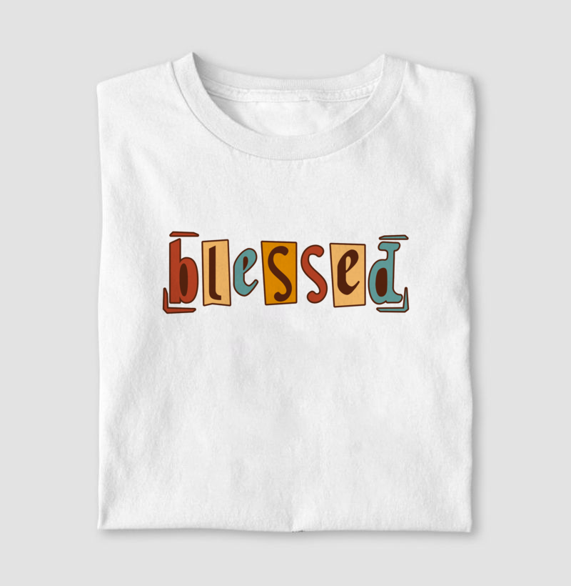 Camiseta Feminina  Blessed