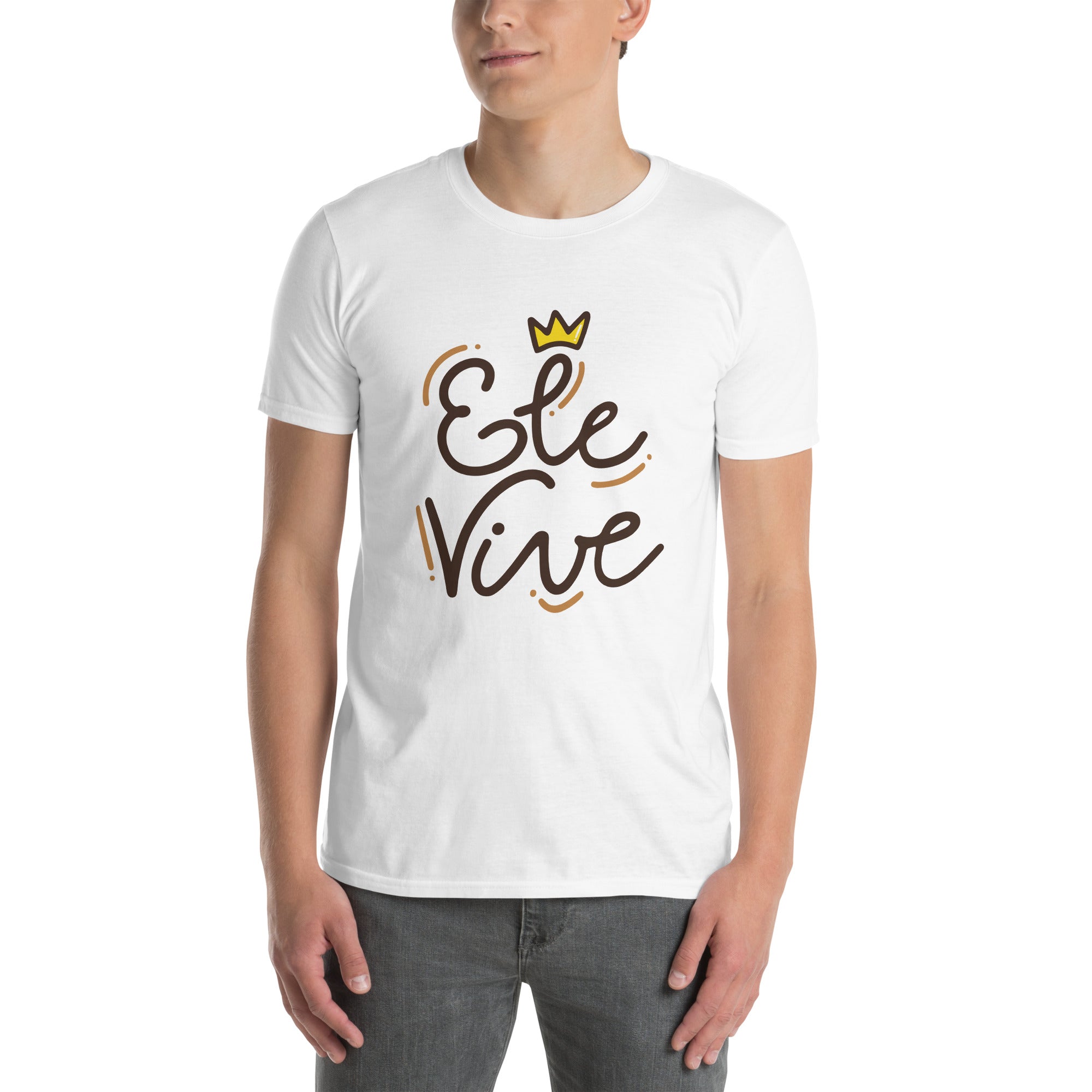 Camiseta Ele vive